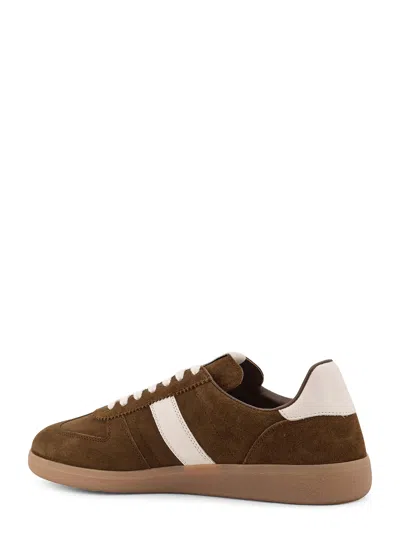 Tom Ford Men Suede Archer Sneakers In Brown