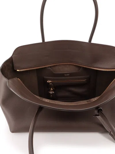 Tom Ford Leather Shoulder Bag With Logo