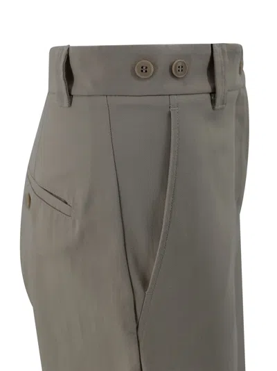 Weekend Max Mara High-waisted Wide Leg Trousers In Gray