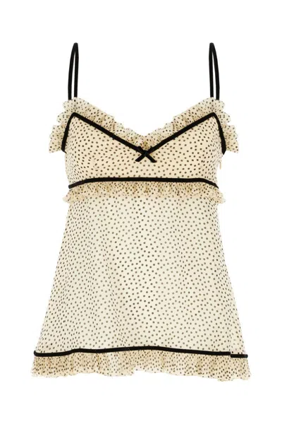 Valentino Garavani Top In Brown