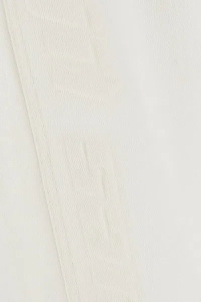 Jil Sander Ivory Denim Jeans In White
