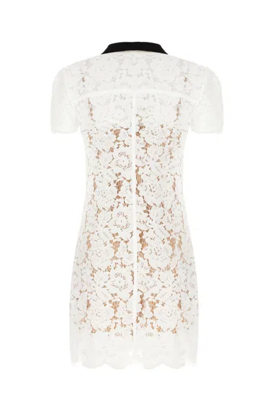 Self-portrait Delicate Lace Dress With Structured Pockets