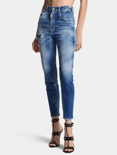 Dsquared2 Denim Straight-leg Jeans In Blue
