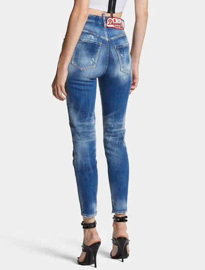 Dsquared2 Denim Straight-leg Jeans In Blue