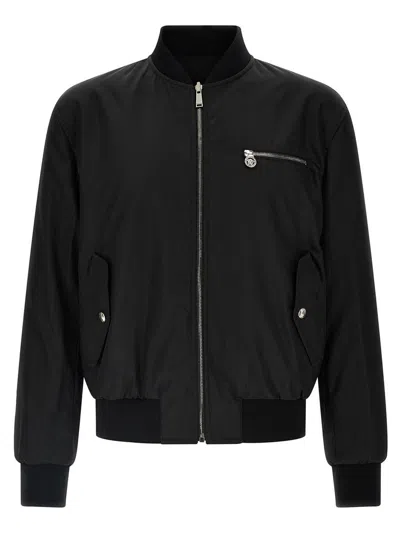 Versace Reversible Padded Printed Shell Bomber Jacket