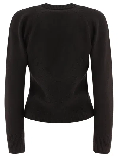 Alexander Mcqueen 'chevron Corset' Sweater