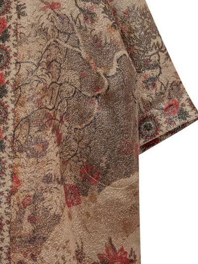 Pierre-louis Mascia Kimono Pax In Brown