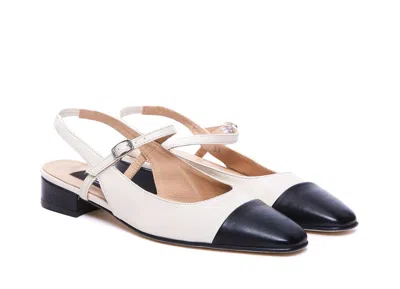 Carel Paris Flat Shoes In White