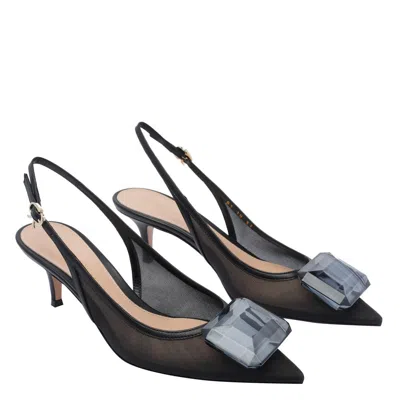 Gianvito Rossi With Heel In Black