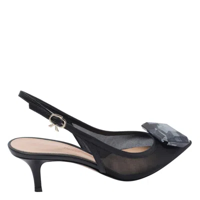 Gianvito Rossi With Heel In Black