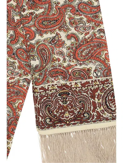 Valentino Garavani Scarves And Foulards In Brown