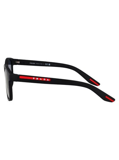 Prada Full Frame Sunglasses In Blue