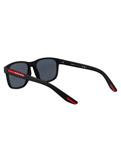 Prada Full Frame Sunglasses In Blue