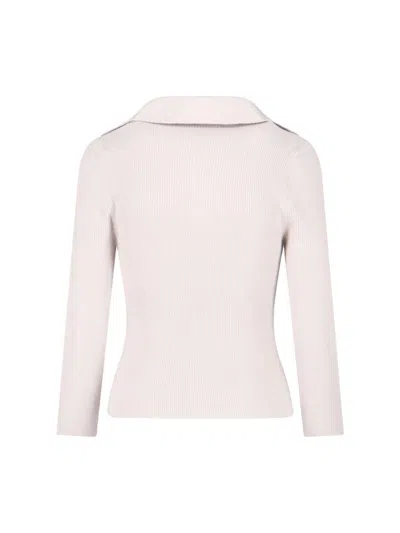 Vivienne Westwood Ribbed Texture Short Sleeves In White