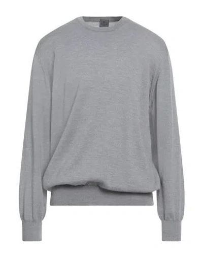 Dalmine Man Sweater Grey Size 48 Merino Wool