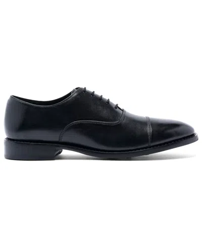 Anthony Veer Men's Clinton Cap-toe Leather Oxfords