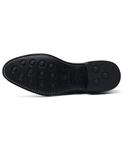 Anthony Veer Men's Clinton Cap-toe Leather Oxfords