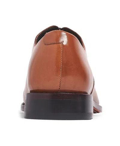 Anthony Veer Men's Clinton Cap-toe Leather Oxfords