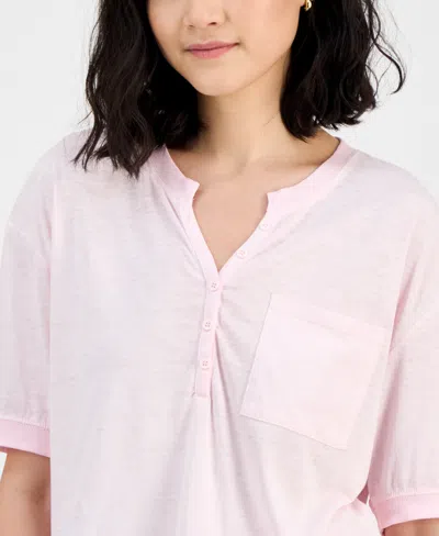 Hippie Rose Juniors' Henley Top