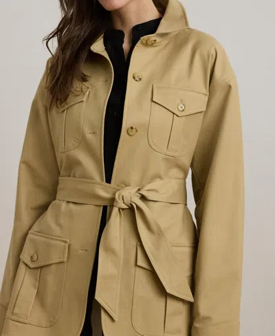Ralph Lauren Women's Double-faced Stretch Cotton Field Jacket