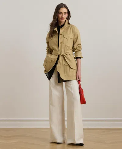 Ralph Lauren Women's Double-faced Stretch Cotton Field Jacket