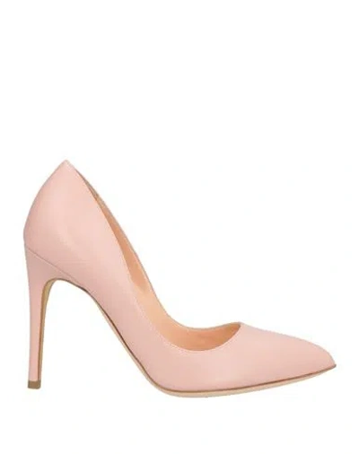 Rupert Sanderson Woman Pumps Blush Size 8 Leather In Pink