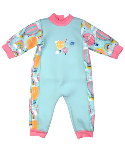 Splash About Baby Boys And Girls Warm In One Wetsuit In Blue