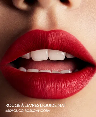 Gucci Rouge A Levres Transfer-proof Matte Liquid Lipstick