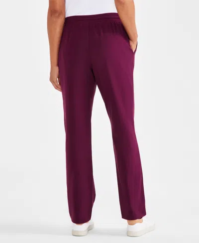 Style & Co Women's Mid-rise Drawstring-waist Sweatpants, Regular & Petite, Created For Macy's