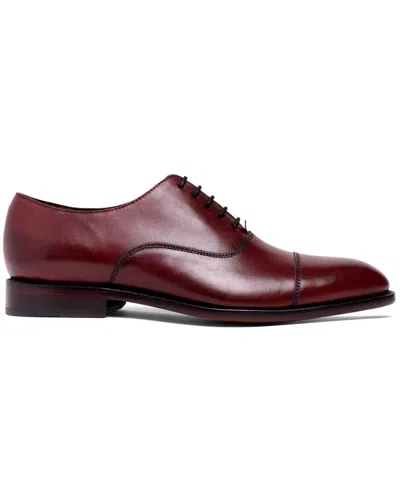 Anthony Veer Men's Clinton Cap-toe Leather Oxfords
