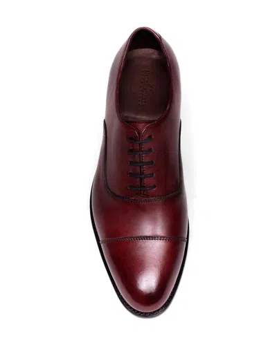 Anthony Veer Men's Clinton Cap-toe Leather Oxfords