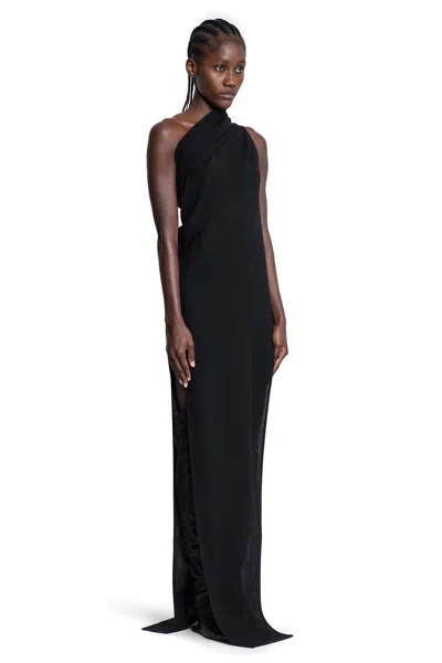Rick Owens Woman Black Dresses In Black