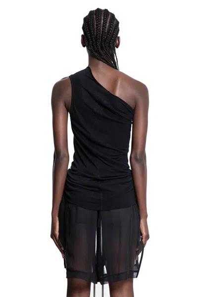 Rick Owens Woman Black Tops