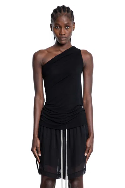 Rick Owens Woman Black Tops