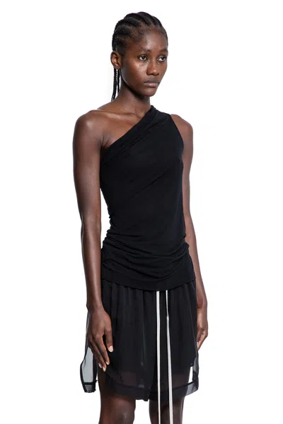 Rick Owens Woman Black Tops