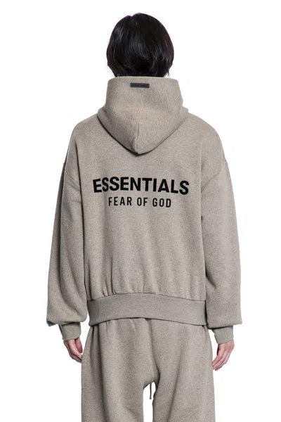Fear Of God Man Grey Sweatshirts In Gray
