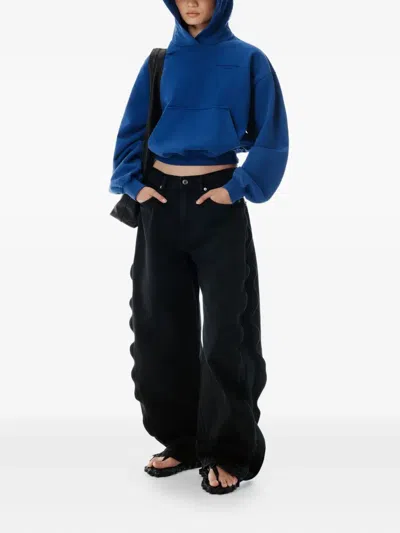 Alexander Wang Zip-detail Jeans In Blue