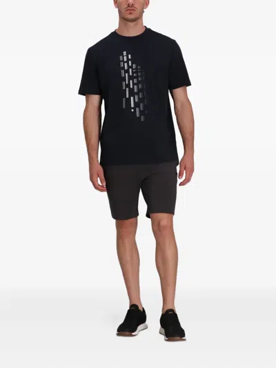 Hugo Boss Drawstring-waist Shorts In Brown
