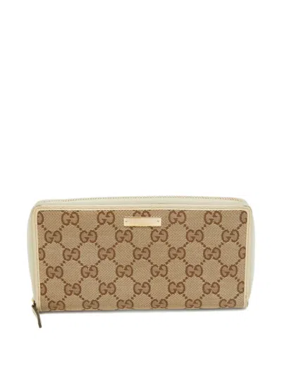 Pre-owned Gucci Gg-canvas Wallet