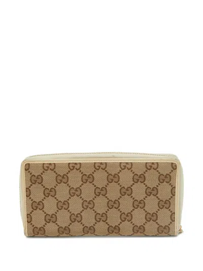 Pre-owned Gucci Gg-canvas Wallet