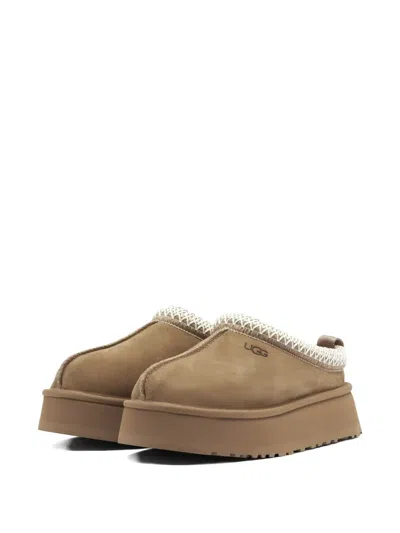 Ugg Tazz Braided Platform Slipper In Neutral