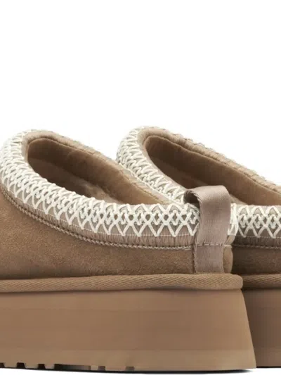 Ugg Tazz Braided Platform Slipper In Neutral