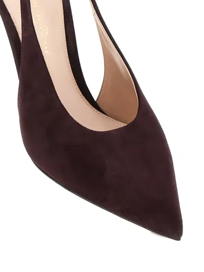 Gianvito Rossi 85mm Robbie Slingback Pointed-toe Pumps