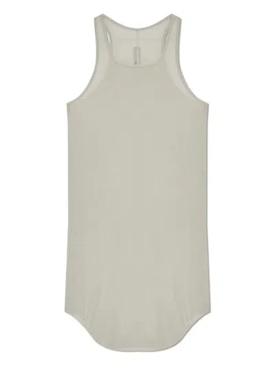 Rick Owens Basic Long Sleeve T-shirt In White