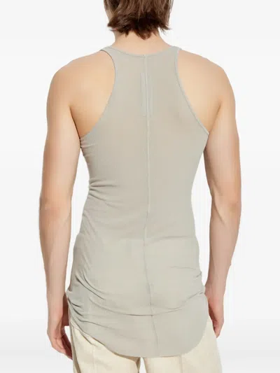 Rick Owens Basic Long Sleeve T-shirt In White