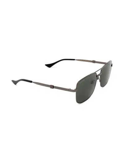 Gucci Pilot-frame Sunglasses In Green