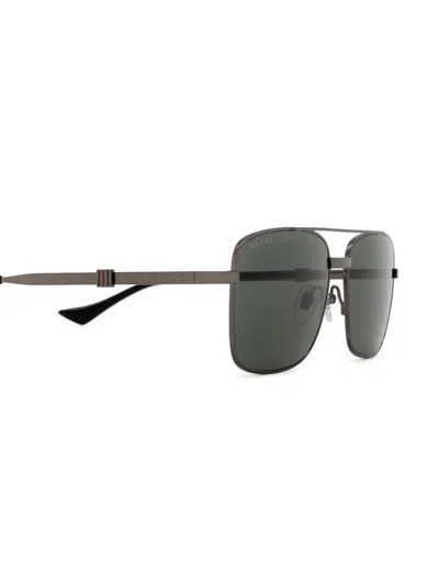 Gucci Pilot-frame Sunglasses In Green