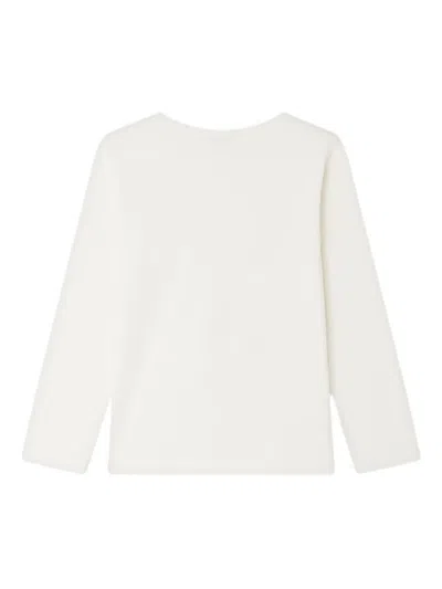 Bonpoint Kid - Tidjane Paris Print T-shirt In White