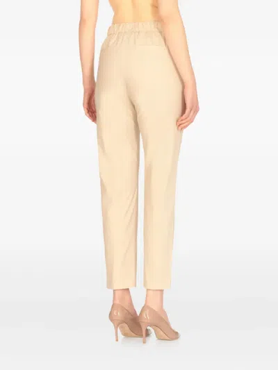 Antonelli Ragusa Elasticated-waistband Trousers In Orange