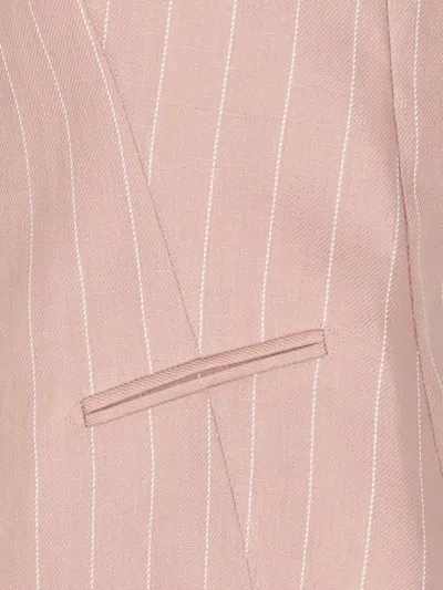 Tagliatore Pinstripe Button-up Waistcoat